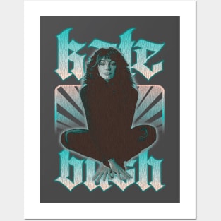 Vintage Sun Rays Kate Bush Fanart Design Posters and Art